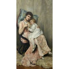 Nettie and Joyce Painting Reproduction