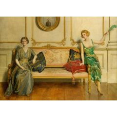 Sacred and Profane Love Painting Reproduction