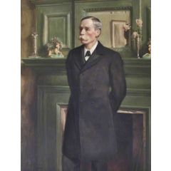 Henry Butlin, Pioneer of Head and Neck Surgery Painting Reproduction