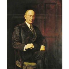 Sir Landon Ronald, Principal of the Guildhall School of Music Painting Reproduction