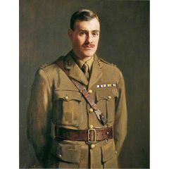 Portrait of Unknown Soldier Painting Reproduction