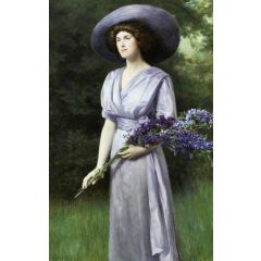 Doris Allan, Lady Vernon Painting Reproduction