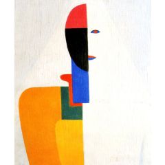 Female half figure Painting Reproduction