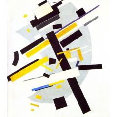 Yellow and Black, Supremus # 58 Painting Reproduction