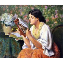 Fashion Magazine Painting Reproduction