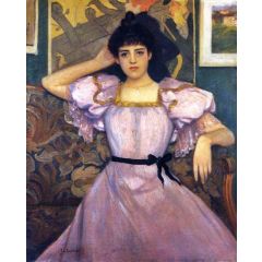 Homage to Toulouse-Lautrec Painting Reproduction