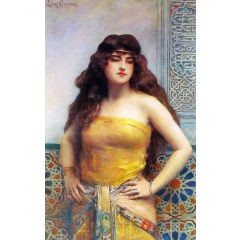 La favorite du sultan Painting Reproduction