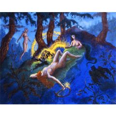 Fallen Stars Painting Reproduction