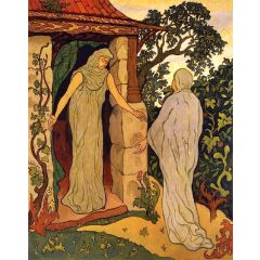 The Visitation Painting Reproduction