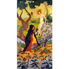 The Legend of the Hermit, also known as The Temptation of Saint Anthony or The Temptation Painting Reproduction