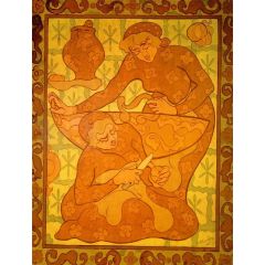 Servants, also known as The Potato Peelers Painting Reproduction