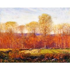 Fall Plowing Painting Reproduction