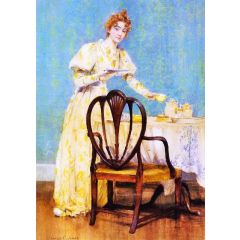 Tea Time Painting Reproduction