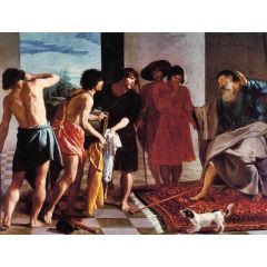Joseph’s Bloody Coat Brought to Jacob Painting Reproduction