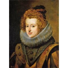 Infanta Dona Maria, Queen of Hungary Painting Reproduction