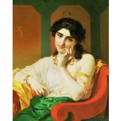 A Classical Beauty Painting Reproduction