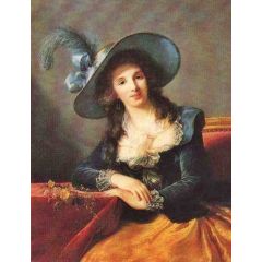 Portrait of Antoinette-Elisabeth-Marie d’Aguesseau, comtesse de Ségur Painting Reproduction