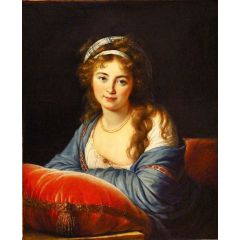 La comtesse Skavronskaia Painting Reproduction
