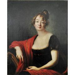 Maria Ivanovna Bilibina nеe Kusova Painting Reproduction