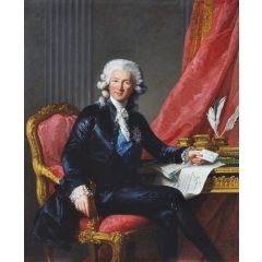 Portrait of Charles-Alexandre de Calonne Painting Reproduction