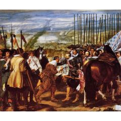 The Surrender of Breda, also known as The Lances Painting Reproduction