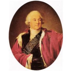 Portrait of Stanislaus Augustus Poniatowski, king of Poland Painting Reproduction