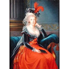 Portrait of Maria Carolina of Austria, Queen consort of Naples Painting Reproduction