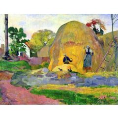 Golden Harvest Painting Reproduction