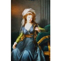 Portrait of Countess Catherine Skavronskaya Painting Reproduction