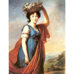 Princess Eudocia Ivanovna Galitzine nee Izmaillov Painting Reproduction