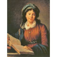 Portrait of the Young Countess Shuvalov Painting Reproduction