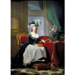 Portrait of Marie Antoinette Painting Reproduction