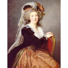 Genevieve-Sophie le Coulteux du Molay Painting Reproduction