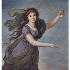 Julie Le Brun as Atalanta Painting Reproduction