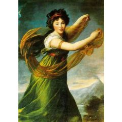Princess Sapiena, née Potocka Painting Reproduction