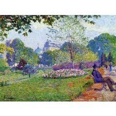 The Parc Monceau Painting Reproduction