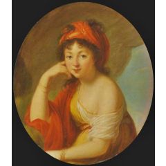 Princesse Pelagie Potocka Painting Reproduction