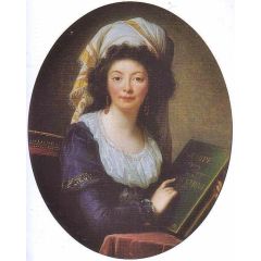 Adelaide de La Briche Painting Reproduction