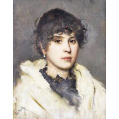 The Venetian Girl Painting Reproduction