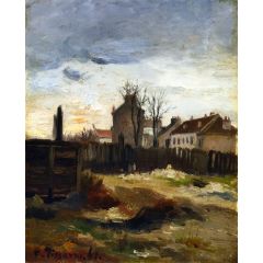 La Butte, Montmartre Painting Reproduction