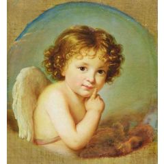 Prince Boris Nicholaevitch Youssoupov, as Cupid Painting Reproduction