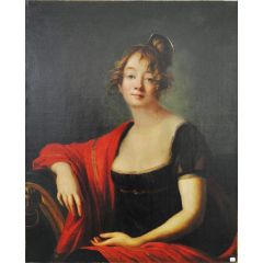 Maria Ivanovna Bilibina née Kusova Painting Reproduction
