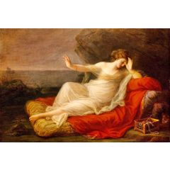 Ariadne Abandoned by Theseus on Naxos Painting Reproduction