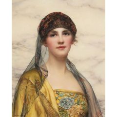 Portrait of a Beauty Painting Reproduction