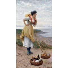 Daydreaming Painting Reproduction