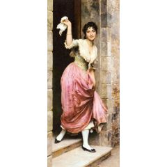 The Farewell Painting Reproduction