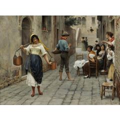 Catch of the Day Painting Reproduction