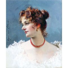 Portrait of a Lady Painting Reproduction