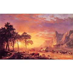 The Oregon Trail Painting Reproduction