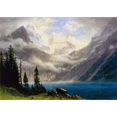 Mountain Scene Painting Reproduction